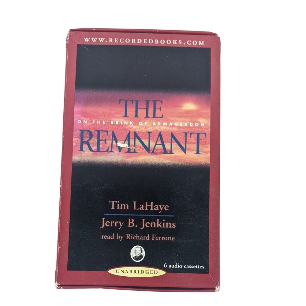 The Remnant Unabridged Audiobook by Tim LaHaye Jerry B Jenkins Cassette Tape